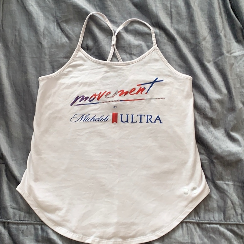 White Tank Top By Michelob Ultra